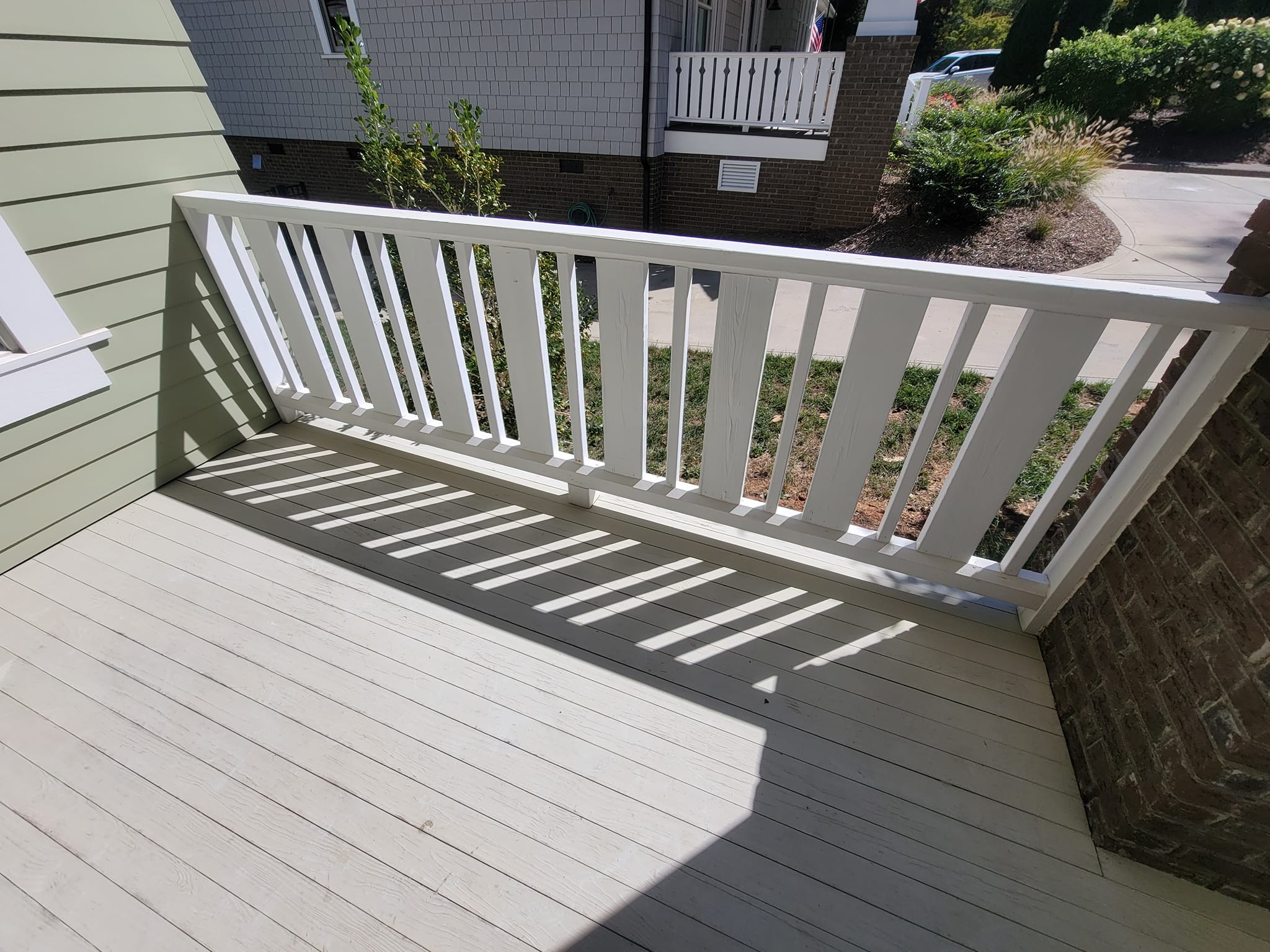 Deck cleaning